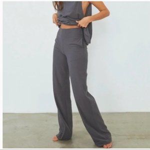lunya Cool High Rise Pant - Meditative Grey - Medium - NWT